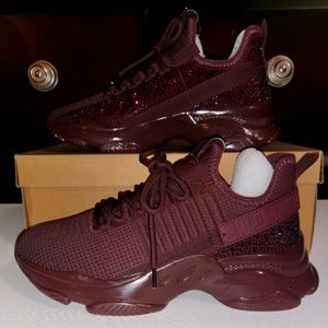 Steve Madden Maxima burgundy shoes NEW